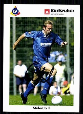 Stefan Ertl Karlsruher SC 2001-02 Original Signiert + A 72207