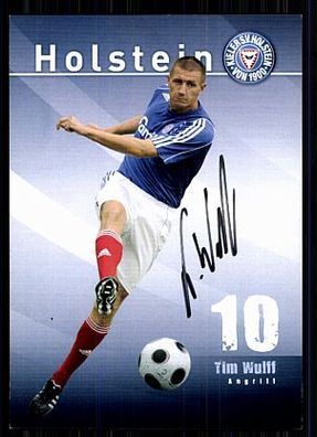 Tim Wulff Holstein Kiel 2008-09 Original Signiert + A 72402
