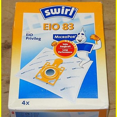 1 Packung Swirl EIO83 = 4 Beutel für EIO Serie Targa und Privileg 096.943