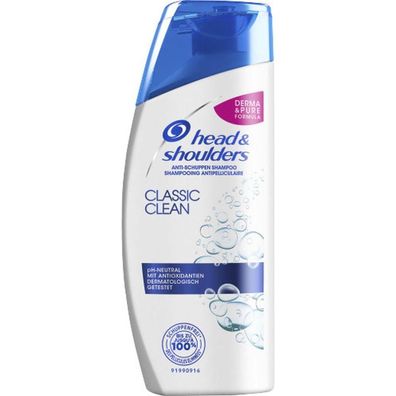 90,33EUR/1l Head &amp; Shoulders Shampoo Classic Clean 90ml Flasche