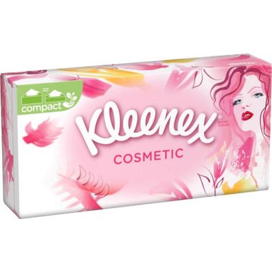 Kleenex Kosmetikt?cher Box 3-lagig 80 Blatt