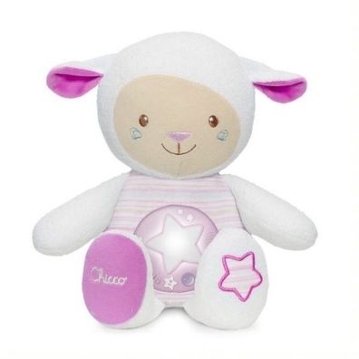 GroßhandelPL CHicco nachtlampe Schaf Mädchen Polyester weiß/ rosa Spielzeug