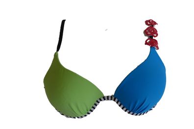 Damen Bügel Bikini Oberteil Mehrfarbig Gr. 36 38 40 42 44 NEU