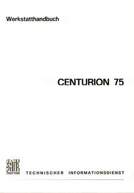 Werkstatthandbuch SAME Centurion 75