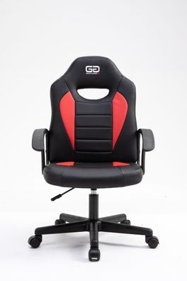 Good Game Gaming Computerstuhl schwarz rot Bürostuhl Drehstuhl Gamer Sessel