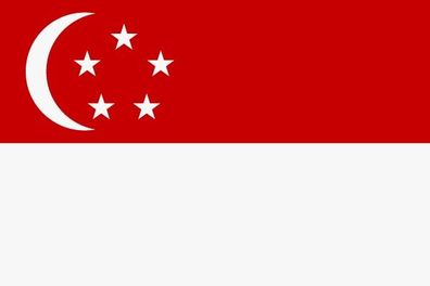 Fahne Flagge Singapur Premiumqualität