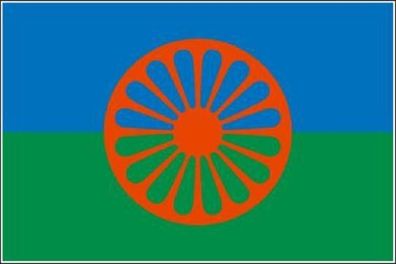 Fahne Flagge Sinti und Roma Premiumqualität