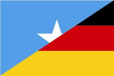 Fahne Flagge Somalia-Deutschland Premiumqualität