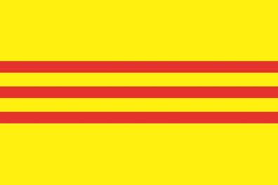Fahne Flagge Süd Vietnam Premiumqualität
