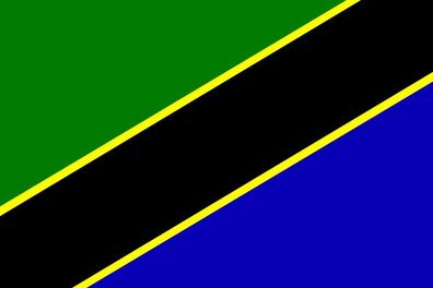 Fahne Flagge Tansania Region Premiumqualität