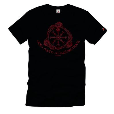 Odin Omniscient Odin Warrior Valhalla Medieval Knot T Shirt # 36273