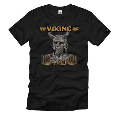 Loki Krieger Germanen Krieger Gott Götter Wikinger Odin Thor T-Shirt# 36276