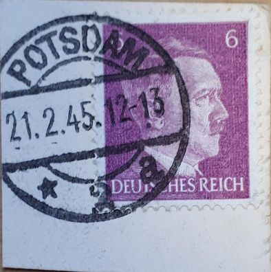 Deutsches Reich Briefausschnitt MiNr.785 gestempelt Potsdam