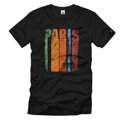 Paris Frankreich Hauptstadt Großstadt Europa Seine Kunst Mode T-Shirt#36436