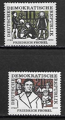 DDR postfrisch Michel-Nummer 564-565 mit Falz