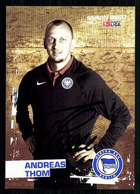 Andreas Thom Hertha BSC 2006/07 TOP AK+ + A 72503