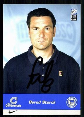 Bernd Storck Hertha BSC 1999/00 TOP AK + A 72524