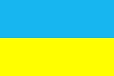 Fahne Flagge Ukraine Premiumqualität