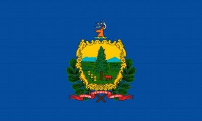 Fahne Flagge Vermont Premiumqualität