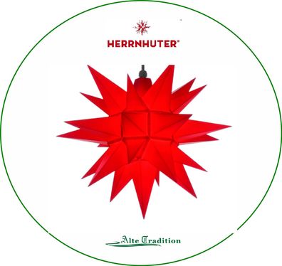 Herrnhuter Stern 40 cm Farbe rot wetterfest Kunststoff für Außen vom Fachhändler