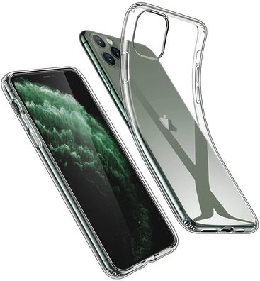 Wisam® Apple iPhone 11 Pro (5.8) Silikon Case Schutzhülle Hülle Transparent Klar
