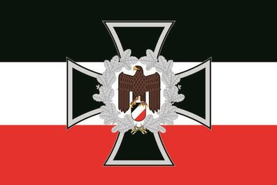 Fahne Flagge Eisernes Kreuz mit Adler Premiumqualität