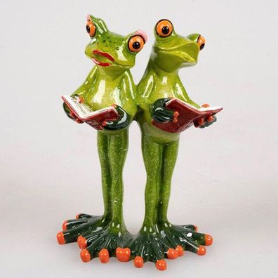 Formano Froschpaar Sänger Frosch Paar Deko Figur singen Lied