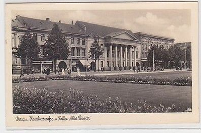 64528 Ak Dessau Kavalierstrasse und Kaffee "Altes Rathaus" um 1950