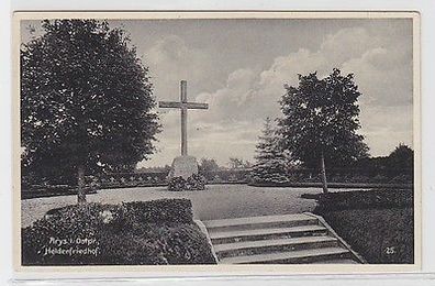 63974 Ak Arys in Ostpreussen Heldenfriedhof um 1940