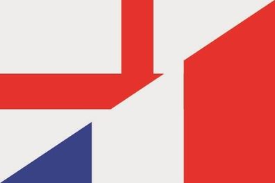 Fahne Flagge England-Frankreich Premiumqualität