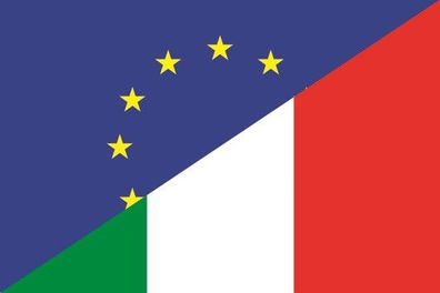 Fahne Flagge Europa-Italien Premiumqualität