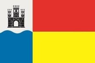 Fahne Flagge Begur Stadt (Spanien)Premiumqualität