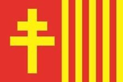 Fahne Flagge Besalu Stadt (Spanien) Premiumqualität