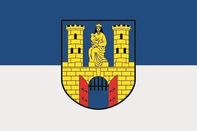 Fahne Flagge Burg Jerichower Land Premiumqualität