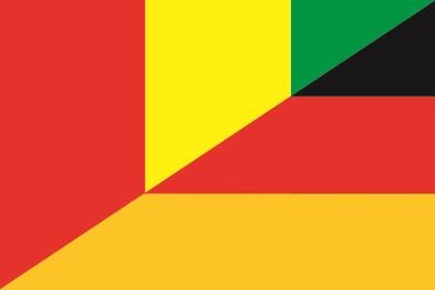 Fahne Flagge Guinea-Deutschland Premiumqualität