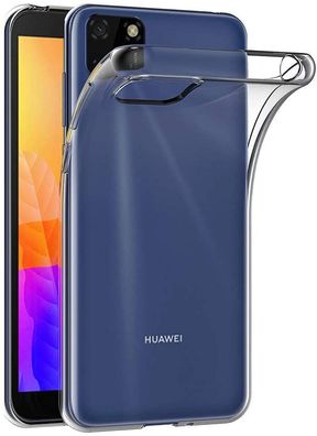 Wisam® Huawei Y5p / Honor 9S Silikon Clear Case Schutzhülle Hülle Transparent