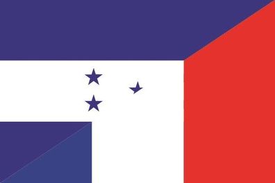 Fahne Flagge Honduras-Frankreich Premiumqualität