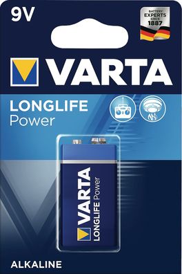 Batterie Longlife Power 9 V 6LP3146-E Block 580 mAh 6LP3146 4922 1 St./ Bl.