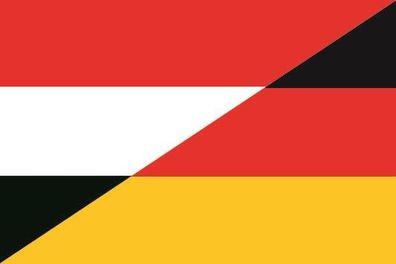 Fahne Flagge Jemen-Deutschland Premiumqualität