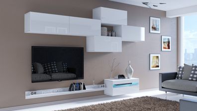 Mindy N68 Möbel für Wohnzimmer Wohnwand Mediawand Schrankwand Wohnschrank