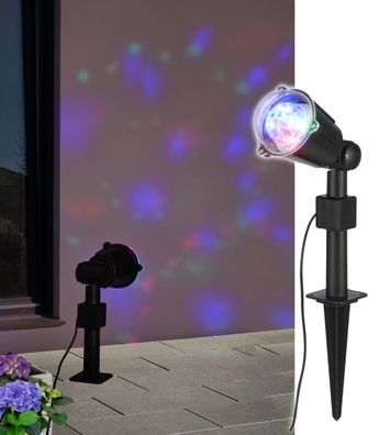 LED Partylicht mit dreheffekt mit SMD LED Technik Party Spotlight Strahler