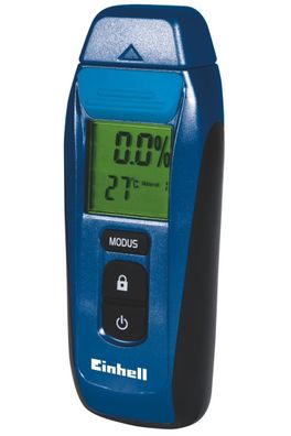 Einhell BT-HM 44 Bau Holzfeuchte Messgerät Präzisions-Messgerät LCD Thermometer