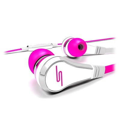 SMS Audio STREET by 50 Wired Earbuds in Pink
