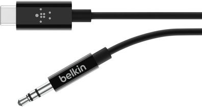 Belkin RockStarT 3.5mm Audio Cable with USB-CT Connector - USB C - Männlich - 3.5mm