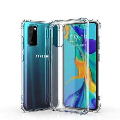 Cyoo Ultradünnes TPU-Cover Schutz Hülle für Samsung Galaxy M21 - Transparent
