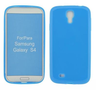4-OK Protek Solid Colors Case für Samsung Galaxy S4 in Blau