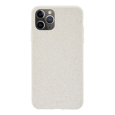 4-OK ECO Cover Biodegradable Hülle für Apple iPhone 11 Pro - Natural White (Weiss)