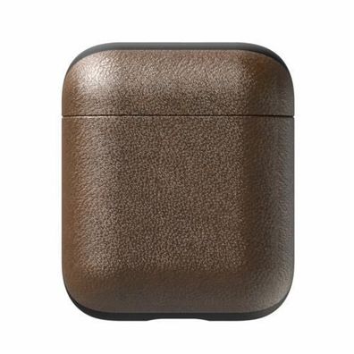 Nomad Airpod Case Leather Ledertasche - Rustic Brown (Braun)