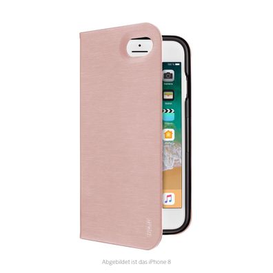 Artwizz SeeJacket Folio für Apple iPhone 8/7/ SE (2020) - Rose Gold