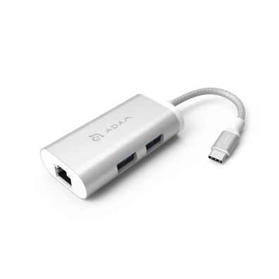 Adam Elements CASA Hub eC301- USB 3.1 USB Type C (USB-C) 3 port Hub - Silber